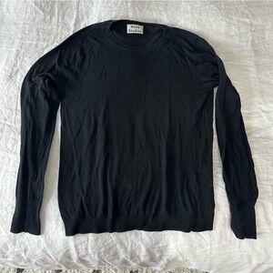 Acne studios clementine cotton sweater size small